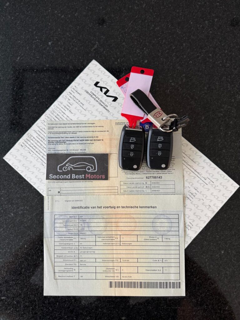 Verkocht !! Kia Stonic 1.0 Pure – 73.5 kW – 2022 – Slechts 20.699 km – heeft nog fabrieksgarantie tot 2029
