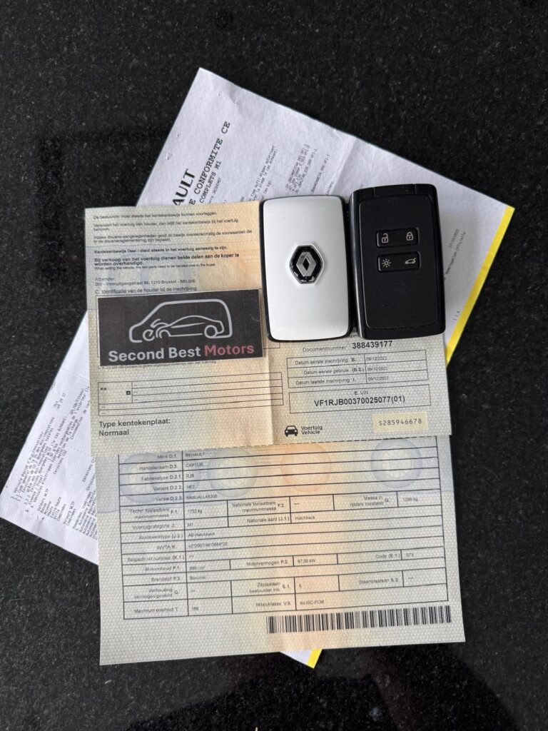 Verkocht !! Renault Captur 1.0 TCe 90 Techno – 2022 – Slechts 55.412 km – Eerste eigenaar – BTW-wagen