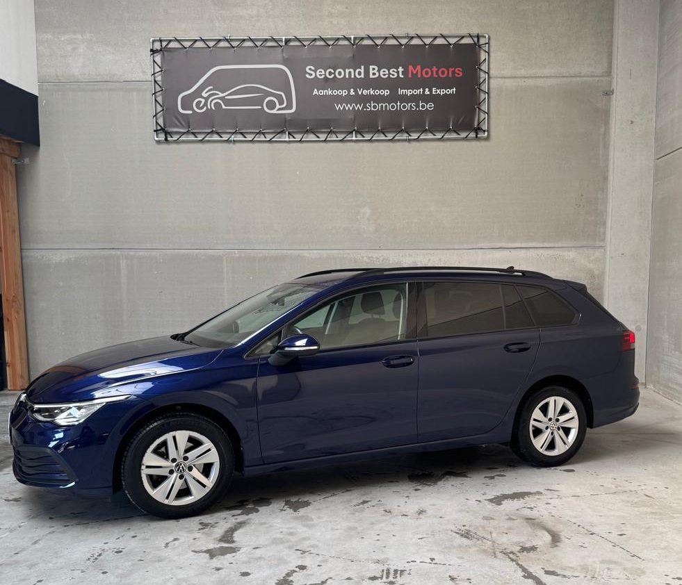 Verkocht !! Volkswagen Golf VIII Variant Life 1.5 TSI ACT – 96 kW – 2022 – 74.754 km 1ste eigenr (BTW wagen)