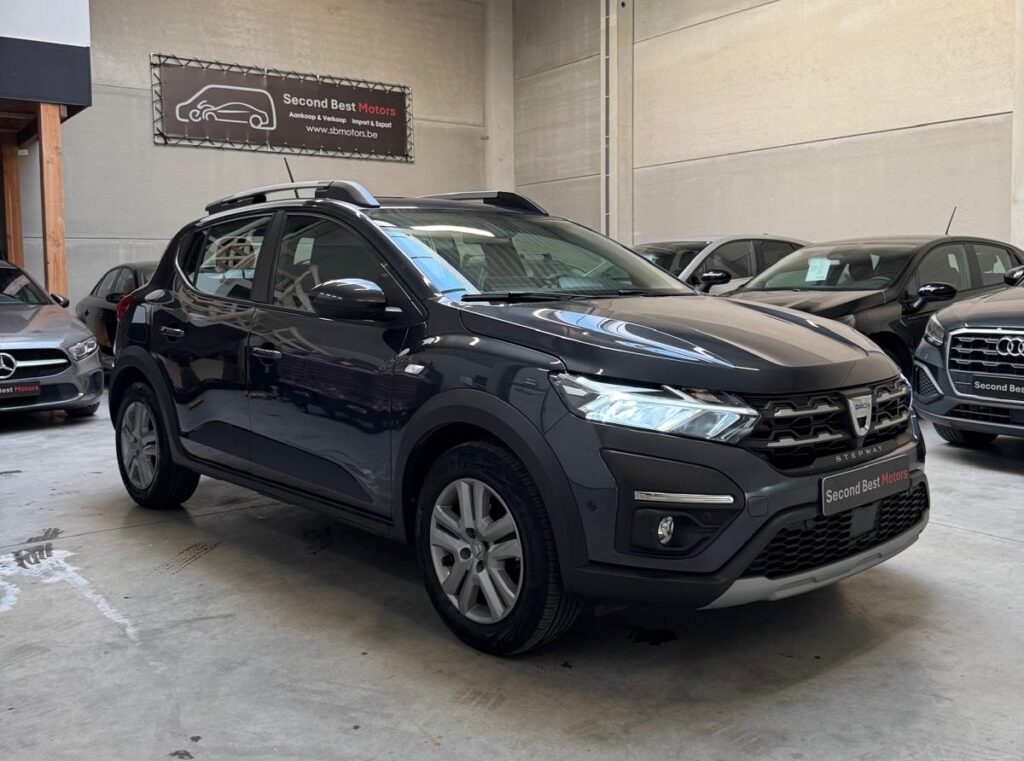 Verkocht !! Dacia Sandero Stepway 1.0 TCe 90 Comfort + City Pack – 2022 – Slechts 25.110 km – Eerste eigenaar