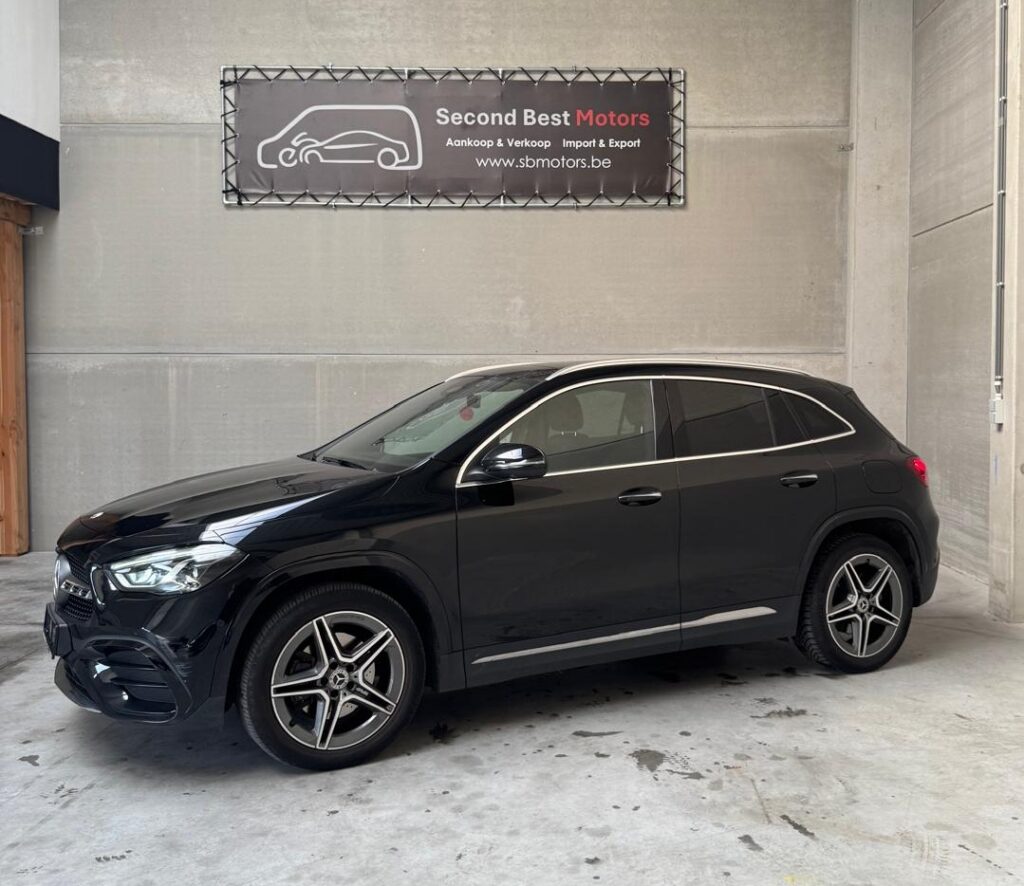 Verkocht !! Mercedes GLA 250e Business & AMG Line – Panoramadak – 16/11/2023 – Slechts 53.501 (1ste eigenr)