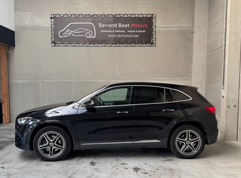Verkocht !! Mercedes GLA 250e Business & AMG Line – Panoramadak – 16/11/2023 – Slechts 53.501 (1ste eigenr)