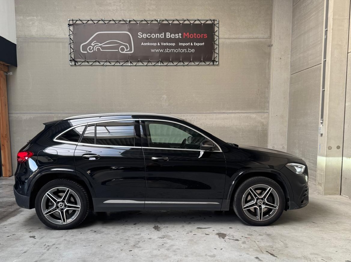 Verkocht !! Mercedes GLA 250e Business & AMG Line – Panoramadak – 16/11/2023 – Slechts 53.501 (1ste eigenr)